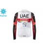 Maillot vélo 2021 UAE Team Emirates Hiver Thermal Fleece N002